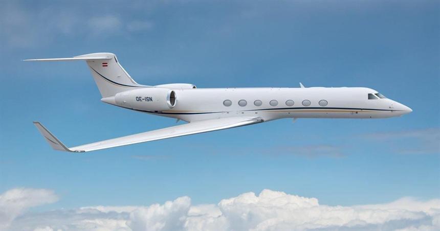 OE-ISN Gulfstream G-550