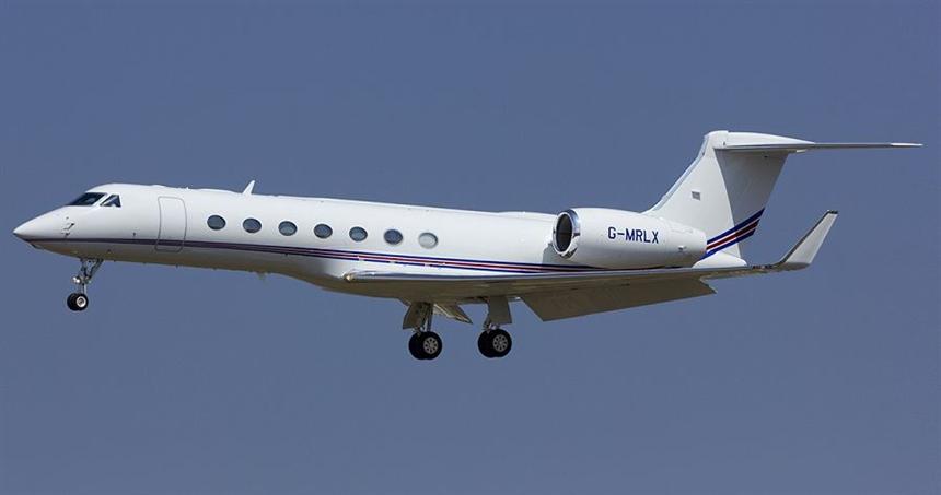 G-MRLX Gulfstream G-550