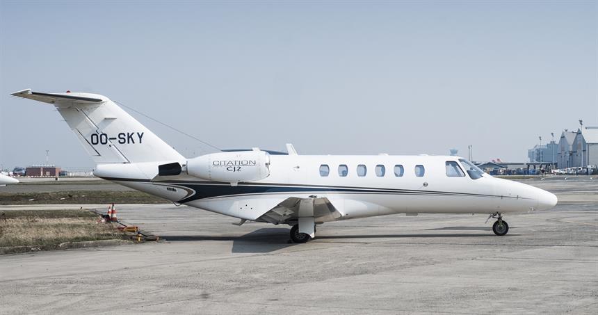 OO-SKY Citation CJ2