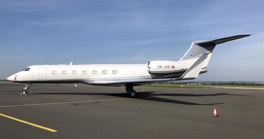 HB-JOE Gulfstream G-550