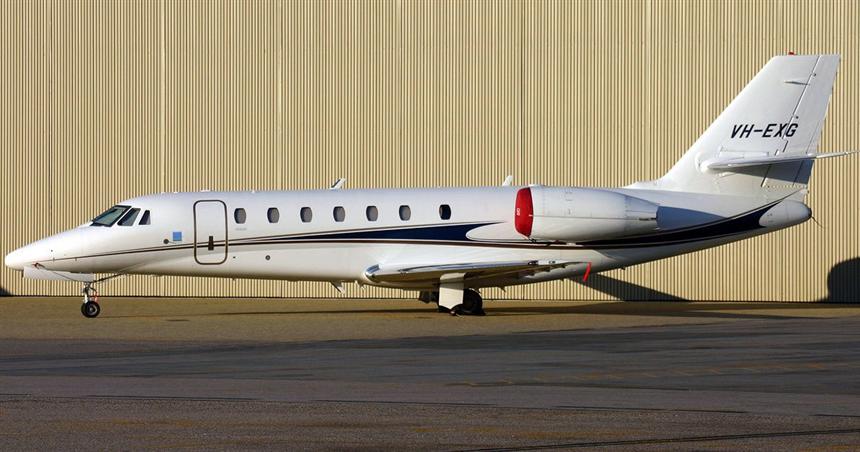 VH-EXG Citation Sovereign