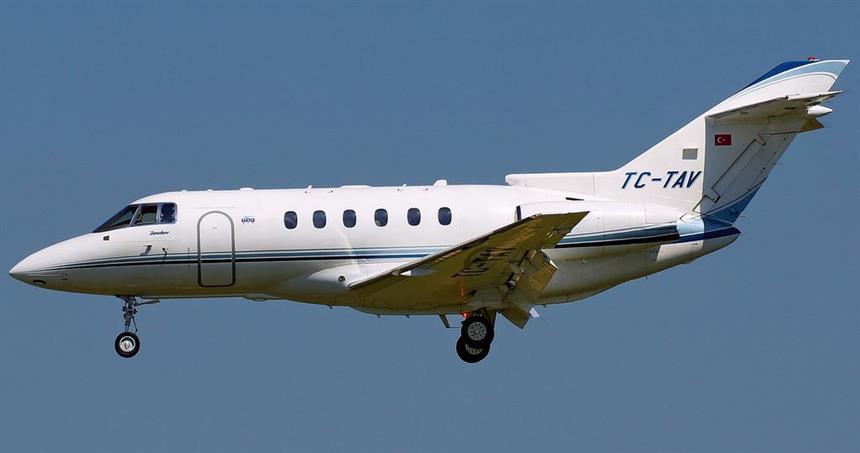 TC-TAV Hawker 800XP