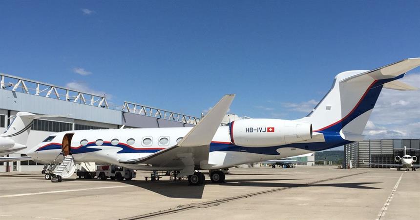 HB-IVJ Gulfstream G-650