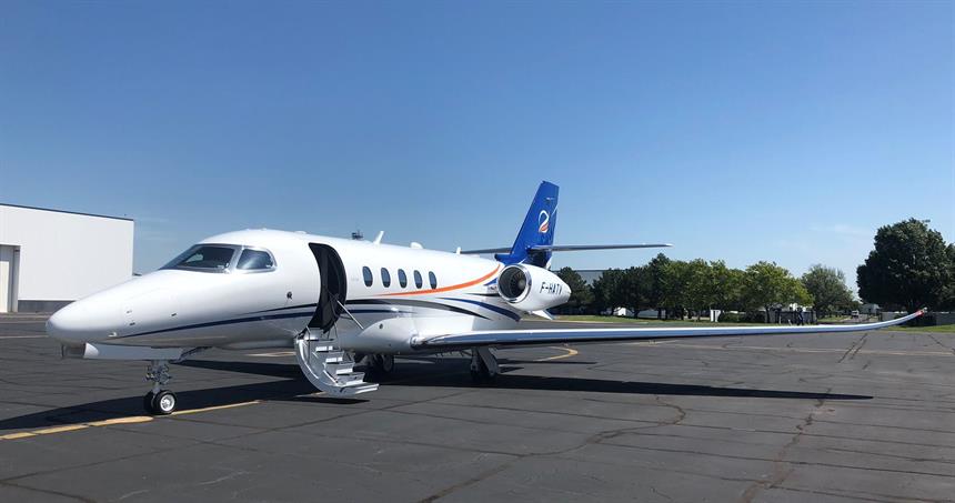 F-HATV Citation Latitude