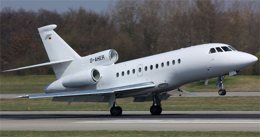 D-AHER Falcon 900EX