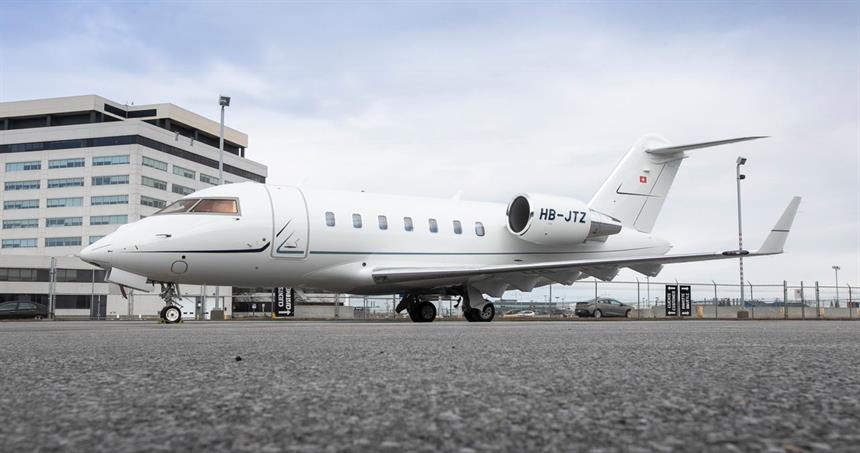 HB-JTZ Challenger 650