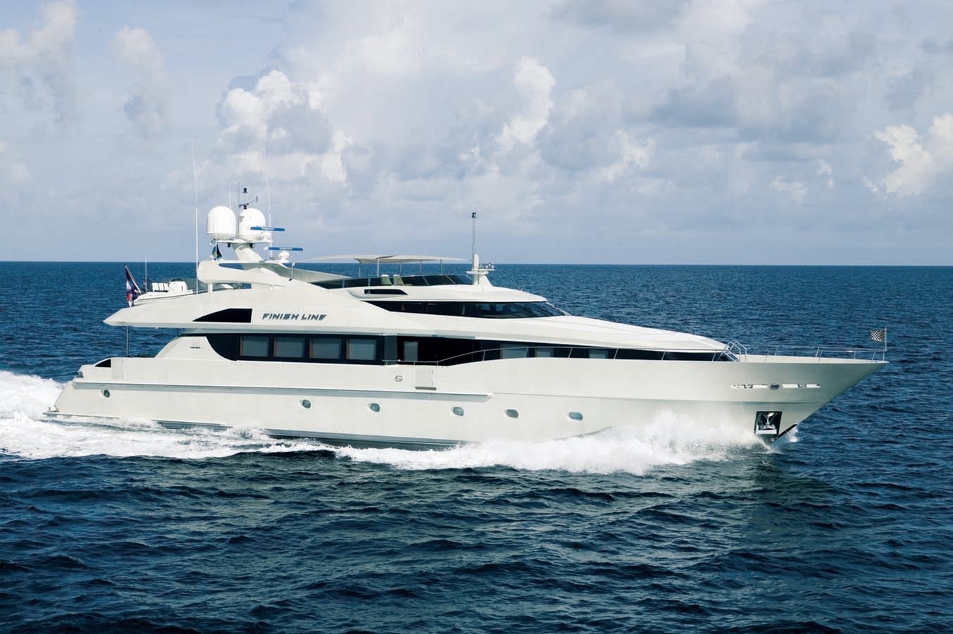 FINISH LINE - 2005 PALMER JOHNSON 123' Motor Yacht