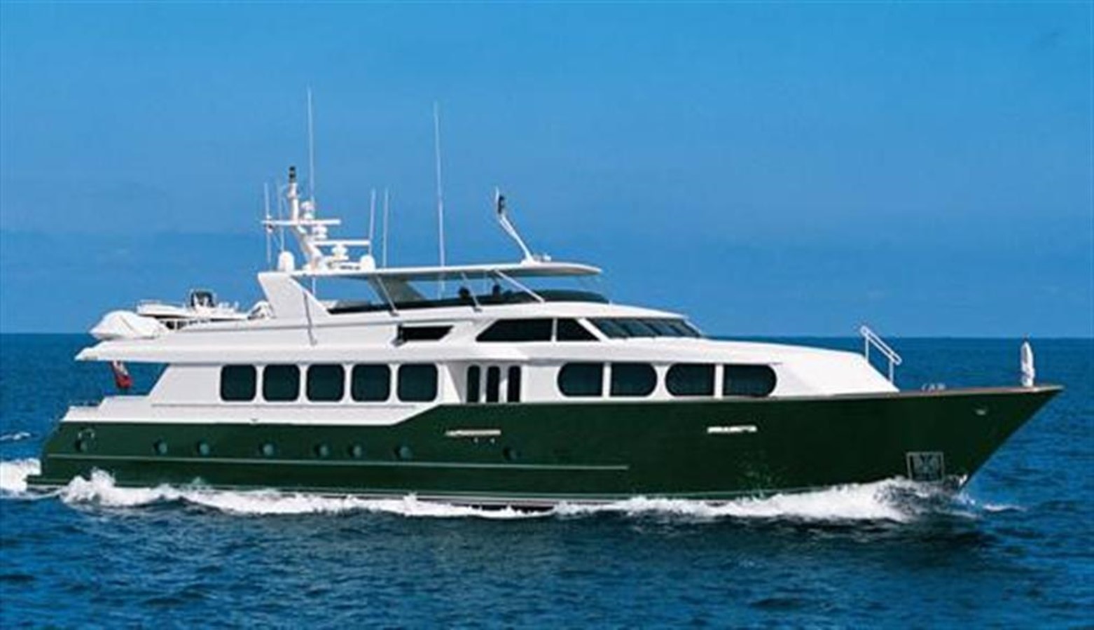 SIGRUN - 2002 BROWARD 120' Raised Pilothouse