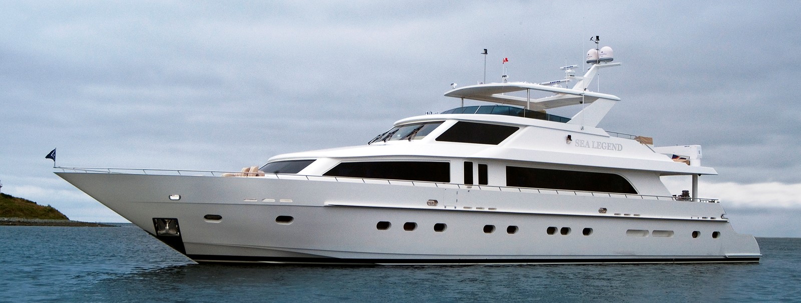 SEA LEGEND - 2008 HARGRAVE 114' Raised Pilothouse