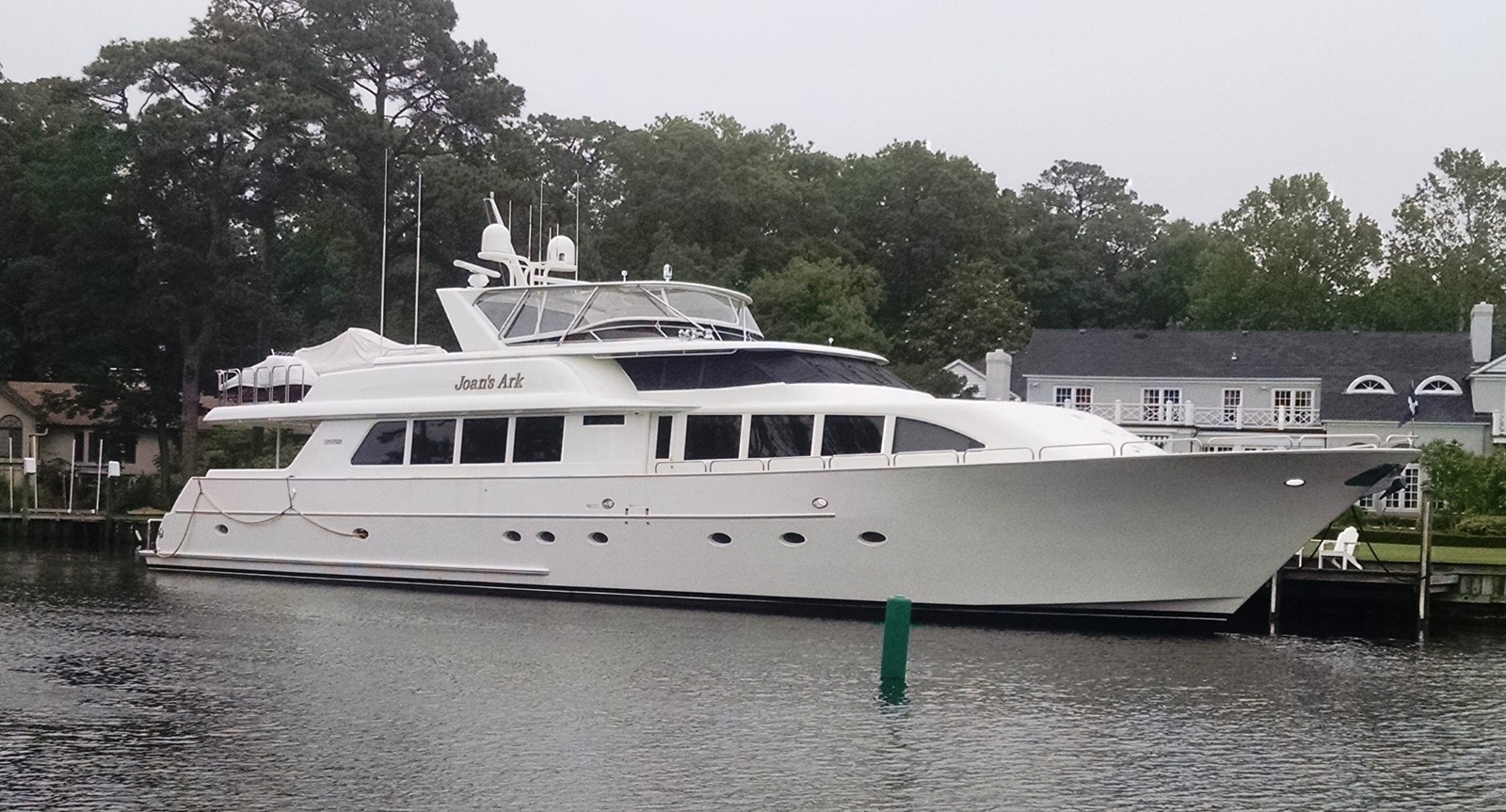 JOAN'S ARK - 2002 WESTPORT 112' Raised PilotHouse 