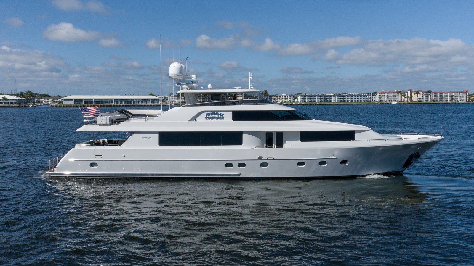 FRIENDLY CONFINES - 2015 WESTPORT 112' Motor Yacht