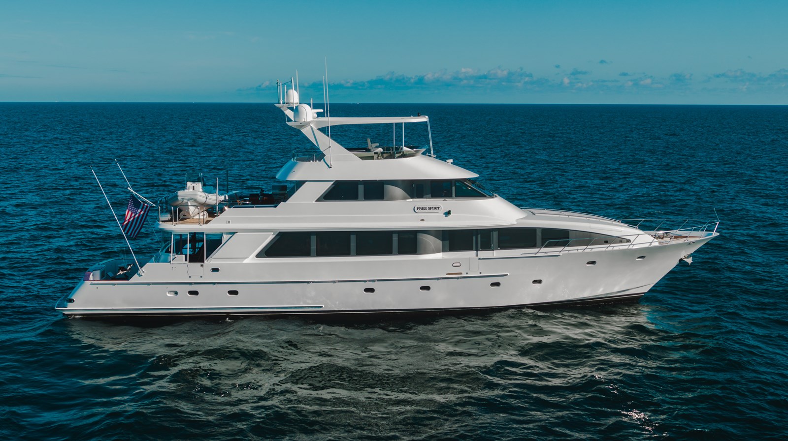 FREE SPIRIT - 2004 NORTHSTAR YACHTS 105' Tri-Deck 