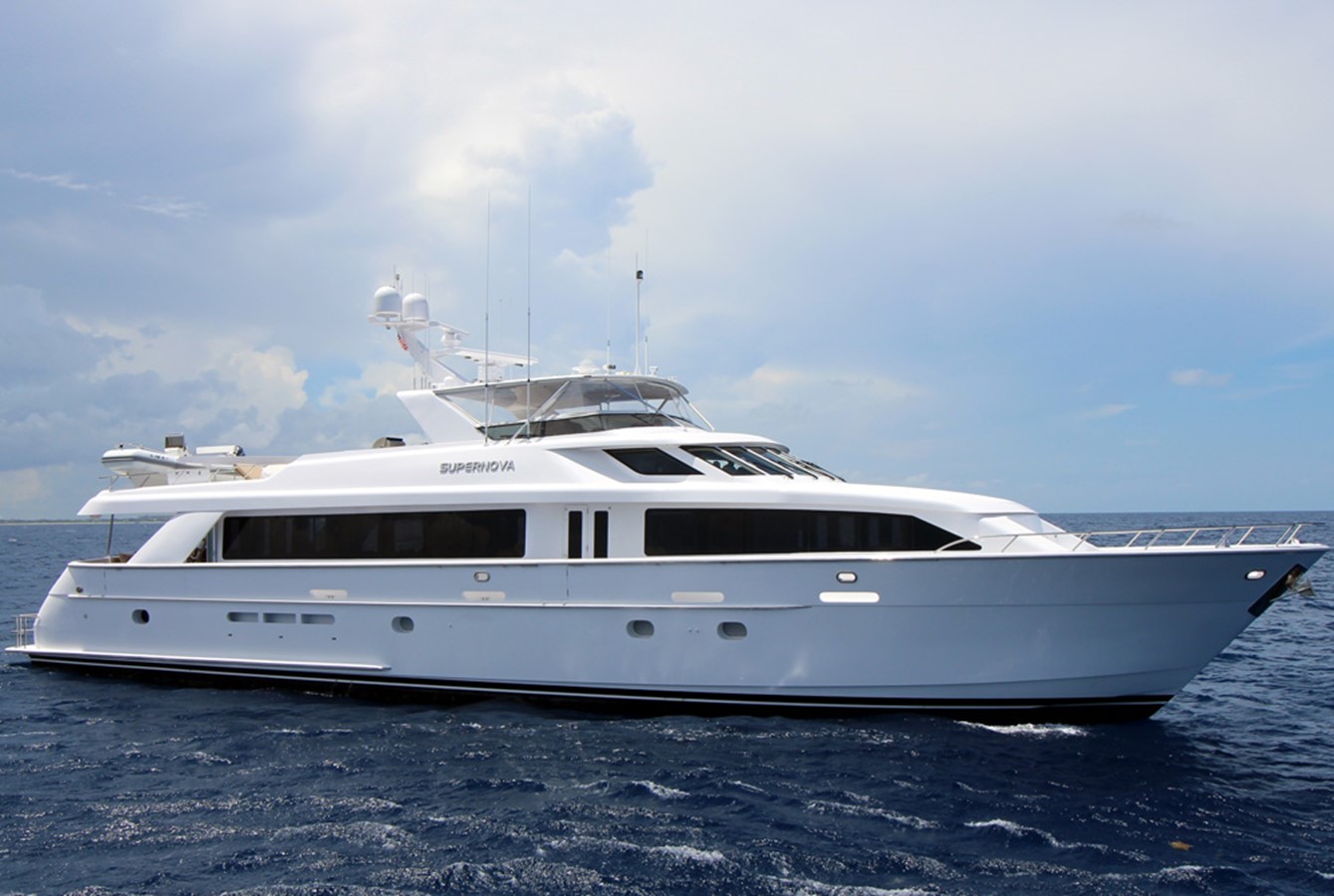 Supernova - 2003 HATTERAS 100' Raised Pilothouse M