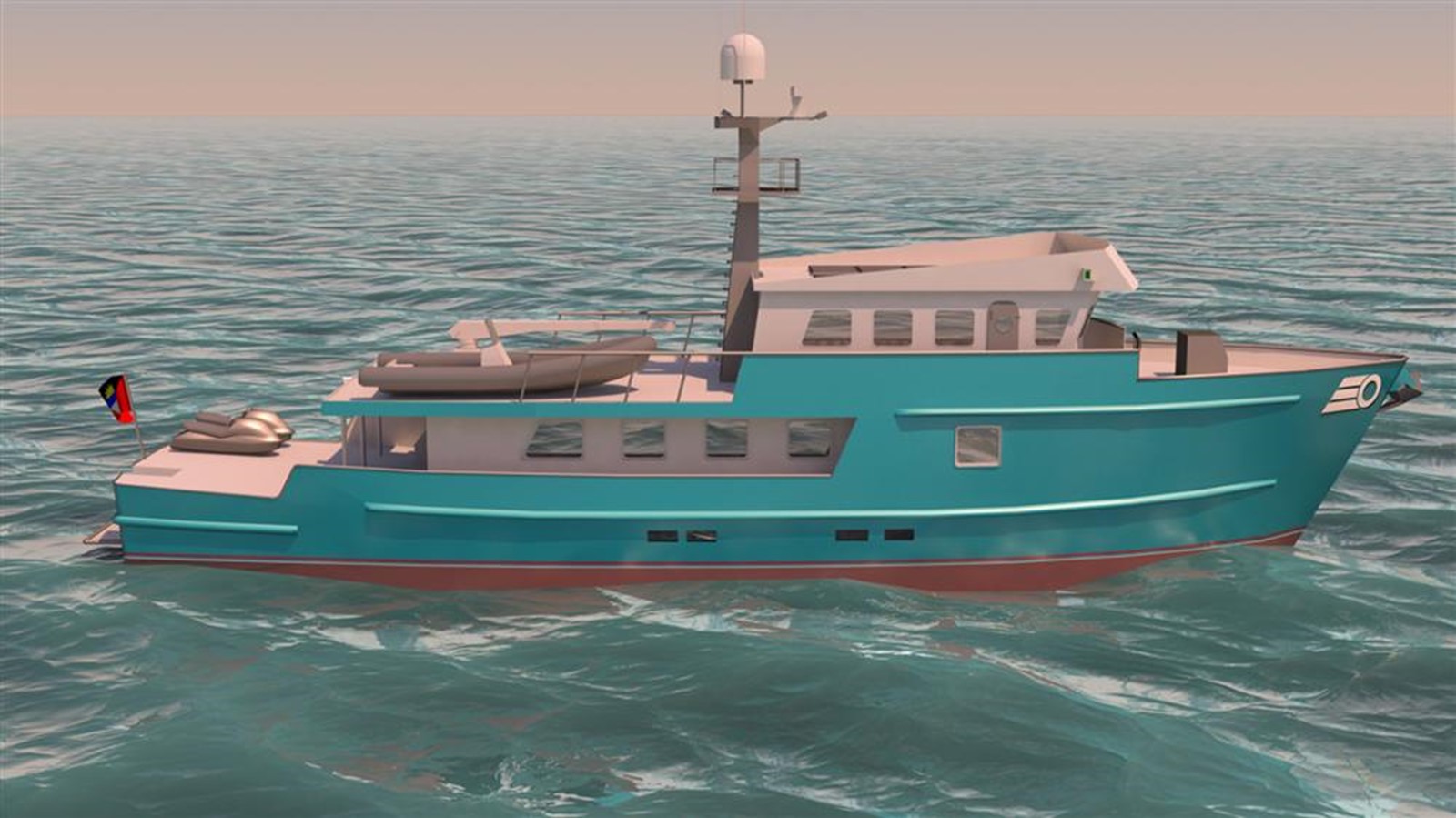 CHAGOS - SOLD - 2013 OCEAN VOYAGER 95'