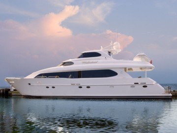 WALKABOUT - 2001 LAZZARA 94' Raised Pilot House w/Skylounge