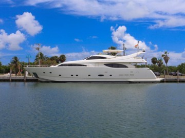 M & M - 2003 FERRETTI YACHTS 94' Custom Flybridge