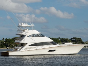 VIKING 92 - 2015 VIKING 92' Enclosed Bridge w/Skybridge