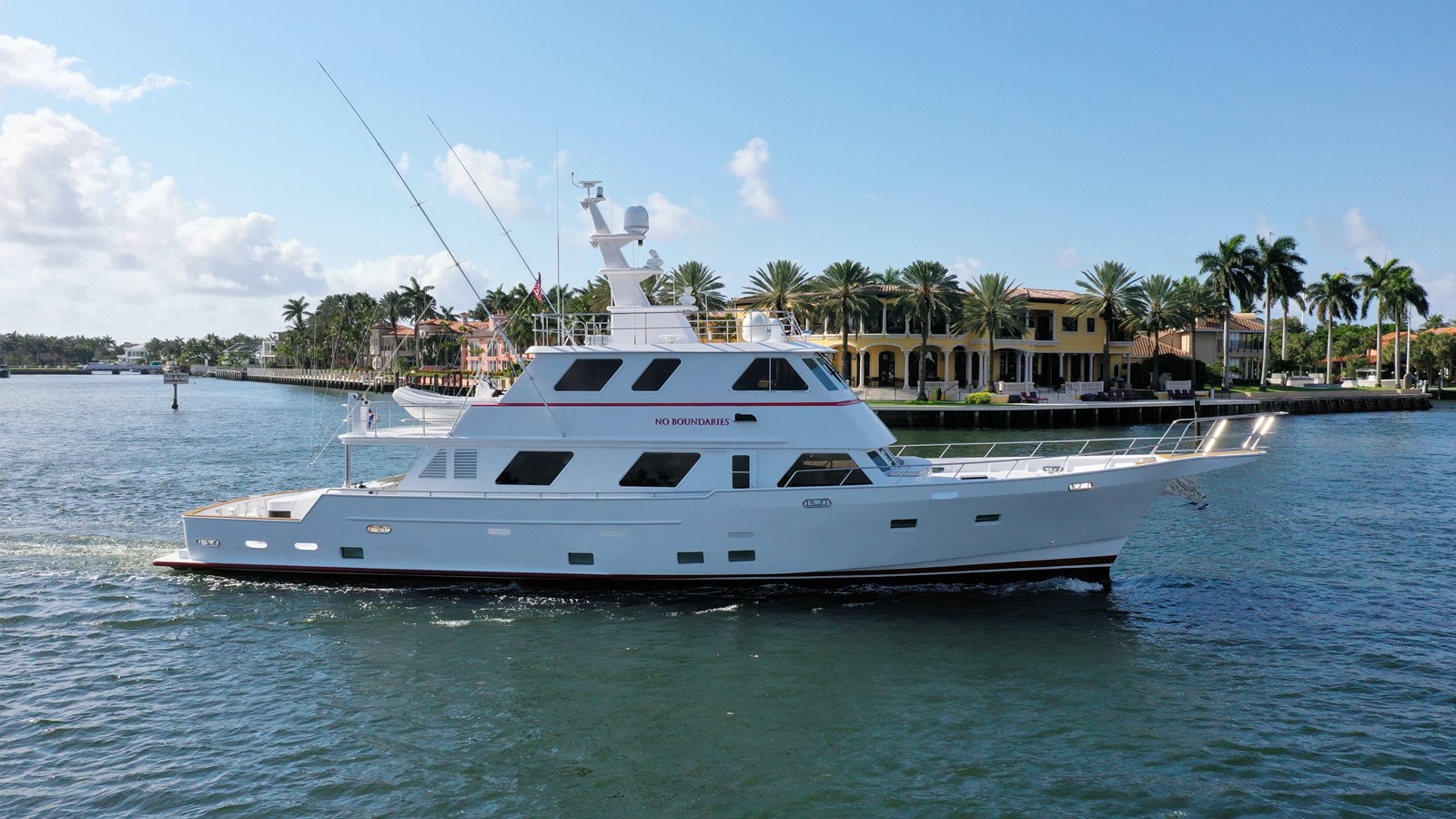 NO BOUNDARIES - 2006 BRACEWELL MARINE 91' 8