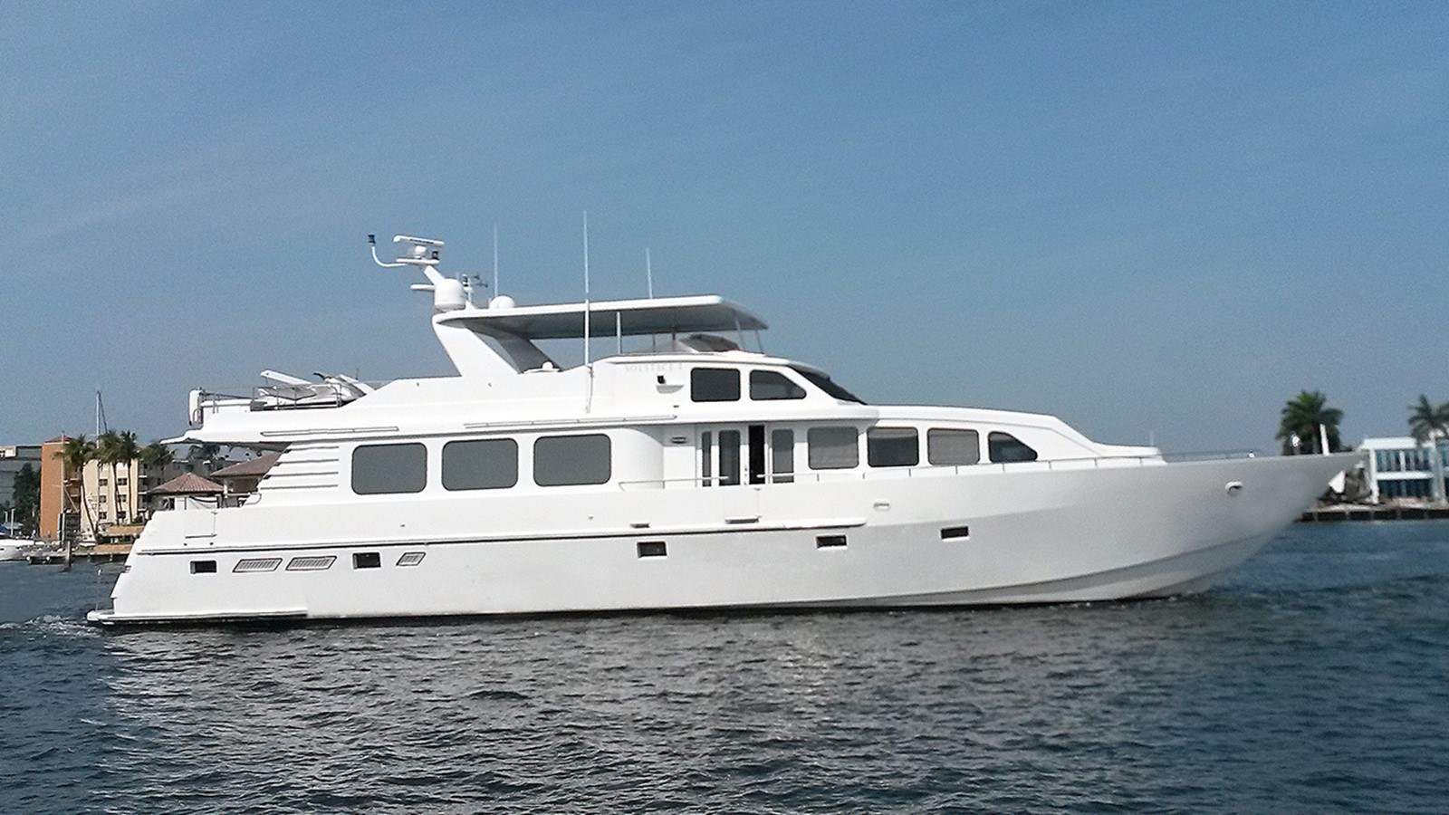 SOLSTICE I - 2001 DOVER 90' RAISED PILOTHOUSE