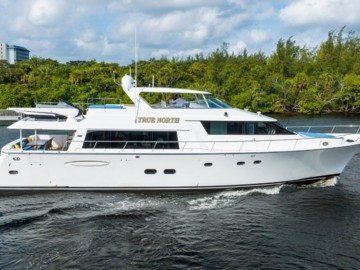 TRUE NORTH - 2006 PACIFIC MARINER 85' Flybridge Motoryacht