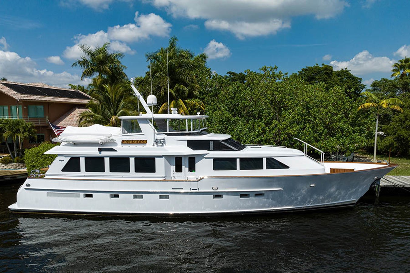 JOURNEY ON - 2000 BURGER 85' Raised Pilothouse
