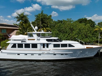 JOURNEY ON - 2000 BURGER 85' Raised Pilothouse