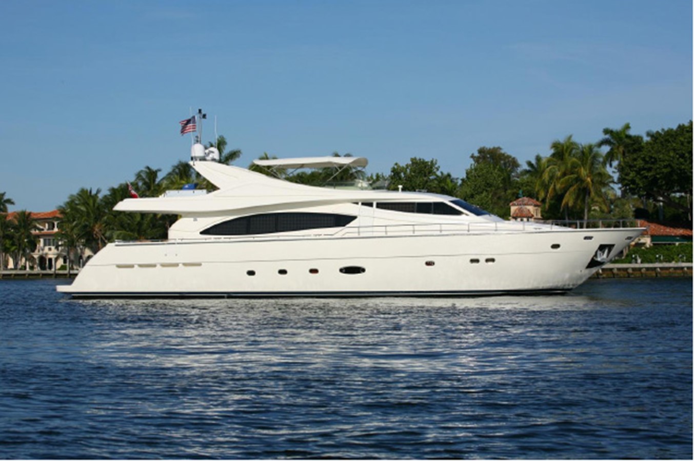 INCH BY INCH - 2004 FERRETTI YACHTS 88'