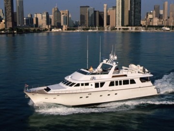 SOUVENIR - 2002 QUEENSHIP 87' Flybridge Motoryacht