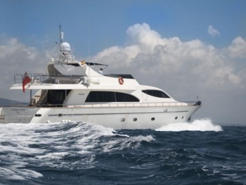 CHAMPAGNE O'CLOCK - 2001 FALCON 87' Falcon 86