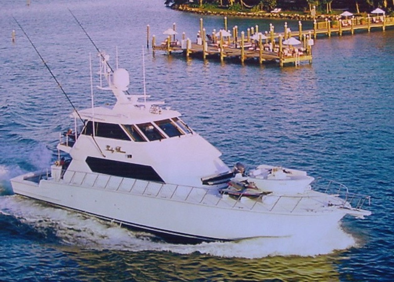 Lady Diana - 2000 HATTERAS 86' Convertible