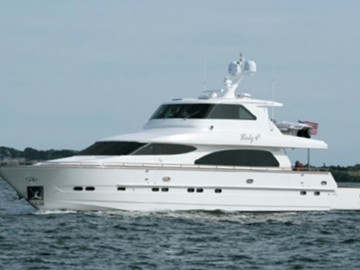 LADY O - 2005 HORIZON 82' Cockpit Motor Yacht