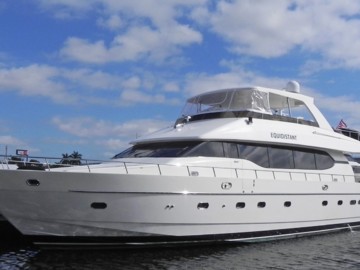 EQUIDISTANT - 2001 MONTE FINO 82' Cockpit Motoryacht