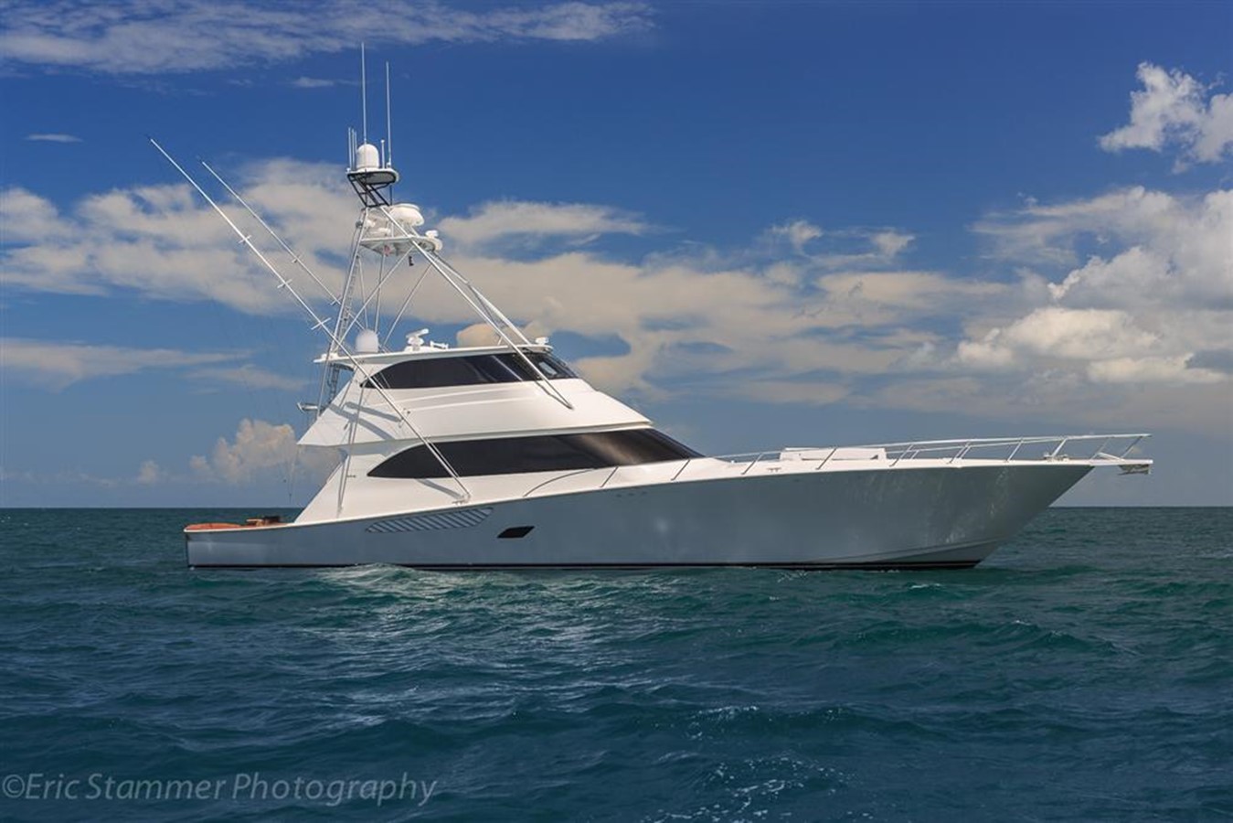 OUR TRADE - 2013 VIKING 82' Enclosed Bridge Conver