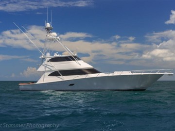 OUR TRADE - 2013 VIKING 82' Enclosed Bridge Convertible