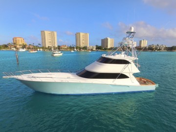DOUBLE BARREL (Name Reserved) - 2012 VIKING 82' Enclosed Bridge
