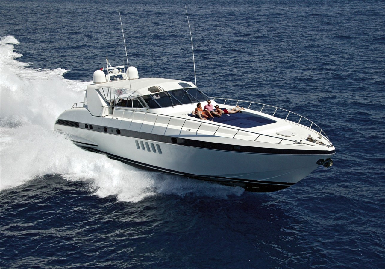 ANGELINA - 2001 OVERMARINE GROUP 80' Mangusta 80