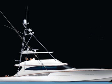 80 Bayliss Under Construction - 2012 BAYLISS BOATWORKS 80'