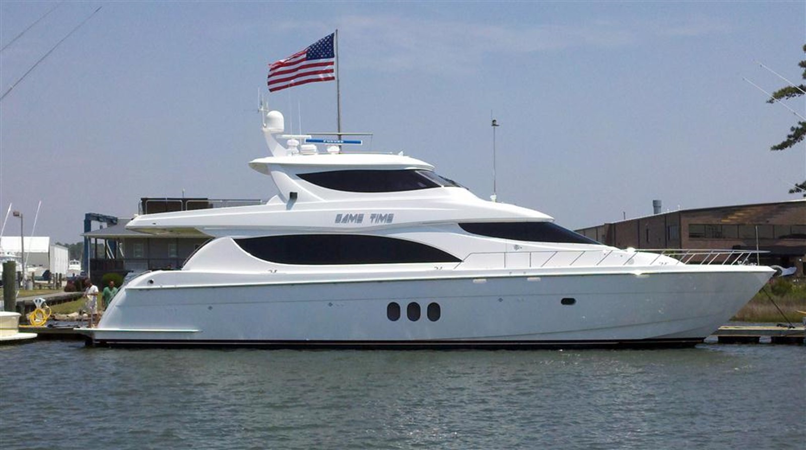 GAME TIME - 2006 HATTERAS 80' Motoryacht