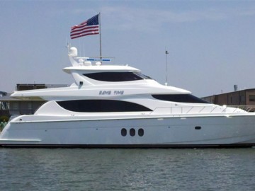 GAME TIME - 2006 HATTERAS 80' Motoryacht