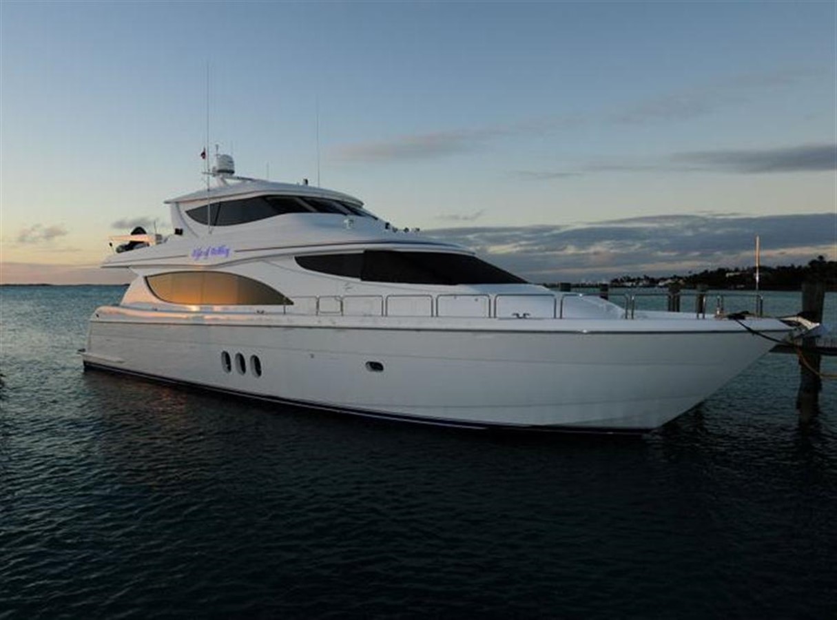 LIFE OF REILLEY - 2007 HATTERAS 80' Motor Yacht