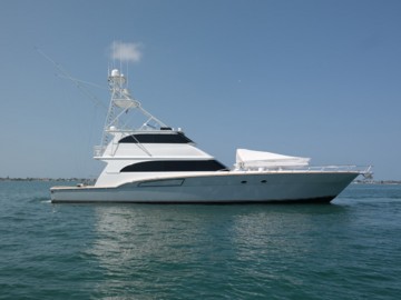 OUR TRADE - 2003 DONZI MARINE 80' Enclosed Bridge