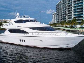 DESTINY IV - 2006 HATTERAS 80' Enclosed Flybridge