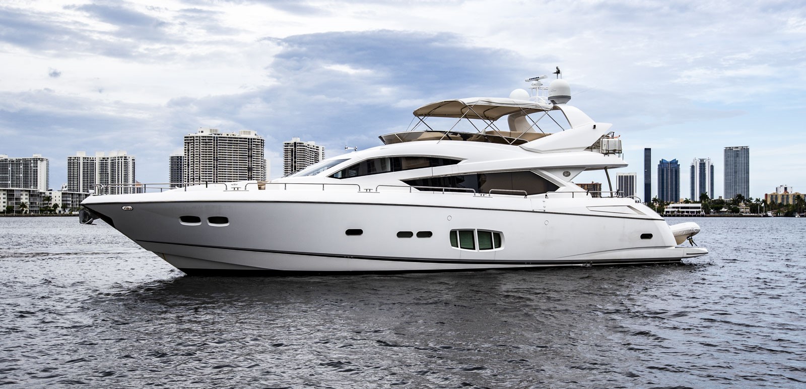 Morningstar - 2011 SUNSEEKER 80'