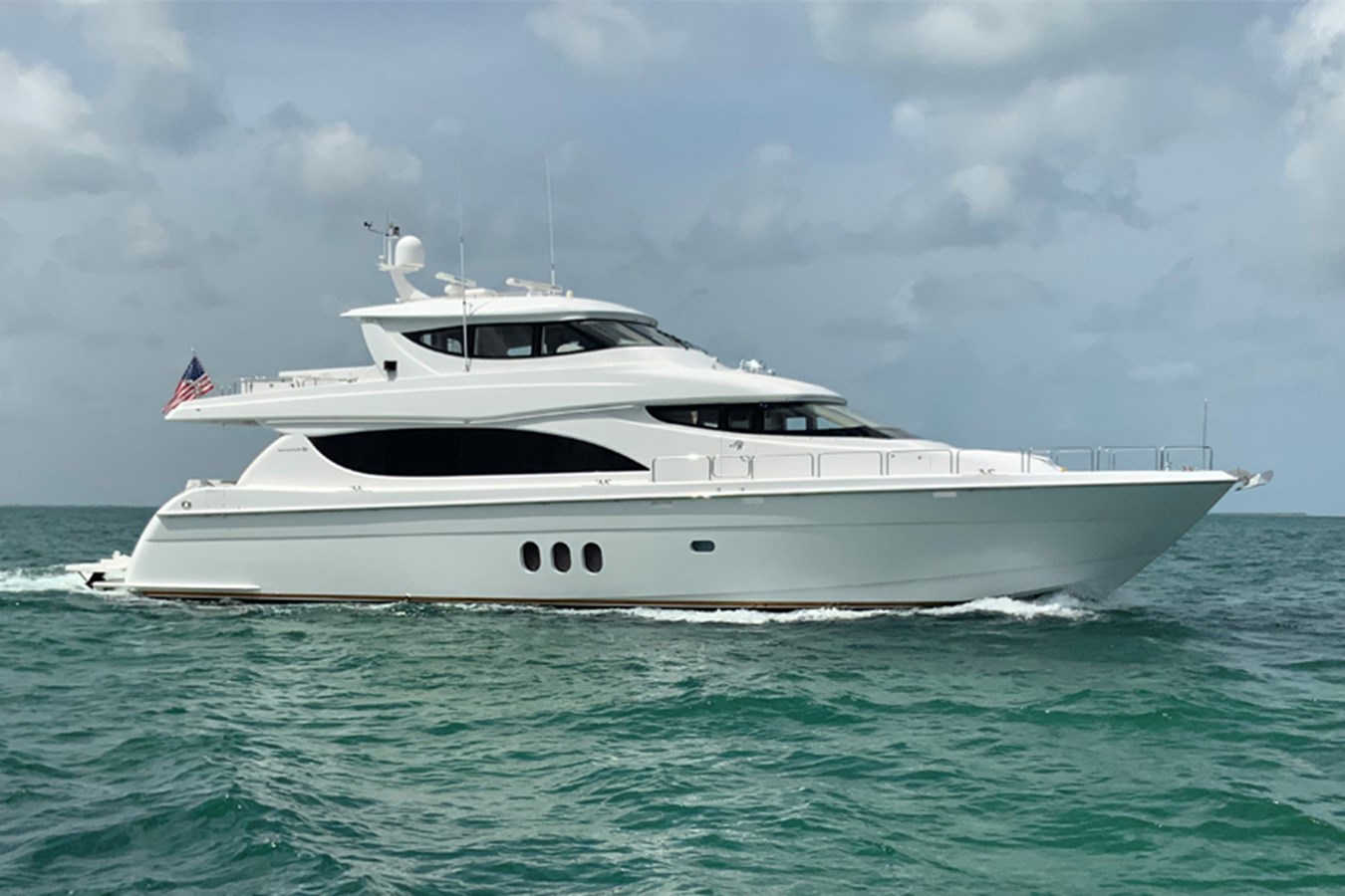 Galati Yacht Sales Trade - 2008 HATTERAS 80' 80 Mo