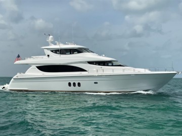 Galati Yacht Sales Trade - 2008 HATTERAS 80' 80 Motor Yacht