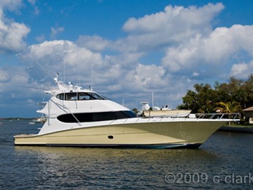 MARLENA - 2007 HATTERAS 77' Convertible