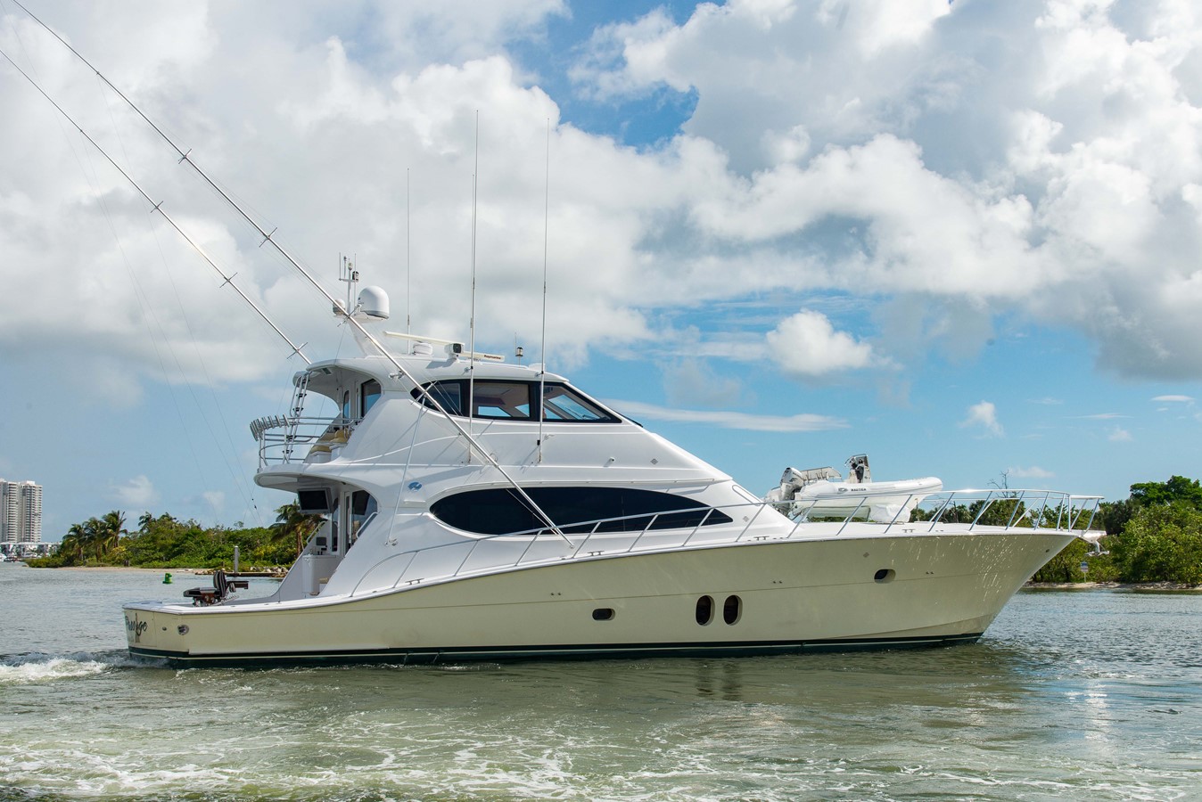 SAFE PASSAGE - 2010 HATTERAS 77' 77 Convertible