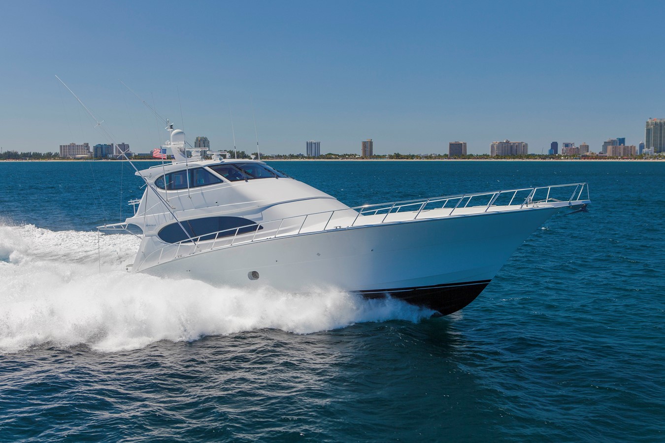 SEAS THE DAY - 2011 HATTERAS 77' ENCLOSED BRIDGE