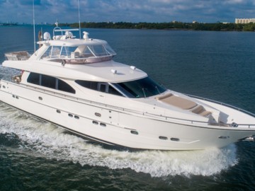 HUEY'S ISLAND - 2001 HORIZON 77' Flybridge MY