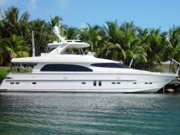 SWEET JANINE - 2005 HORIZON 76' Motoryacht with open bridge